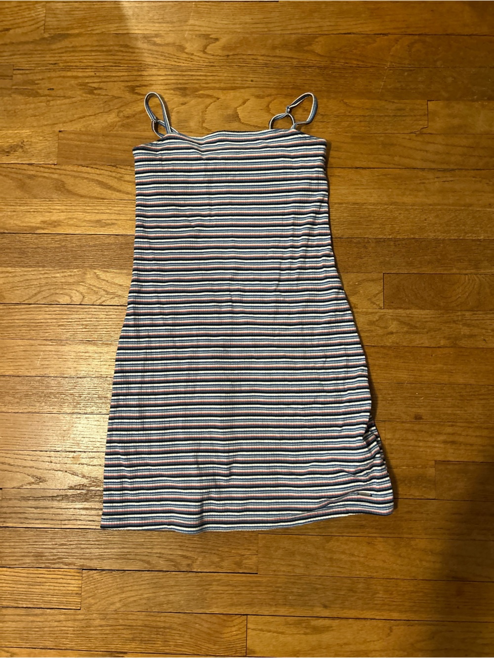 hollister striped bodycon dress